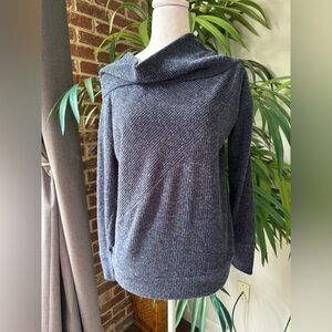 GAP Charcoal Cowl Neck Sweater